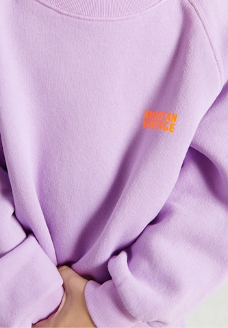 AMERICAN VINTAGE - Sudadera 'IZUBIRD' en lila
