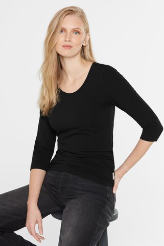 SENSES.THE LABEL Shirt in Black: front