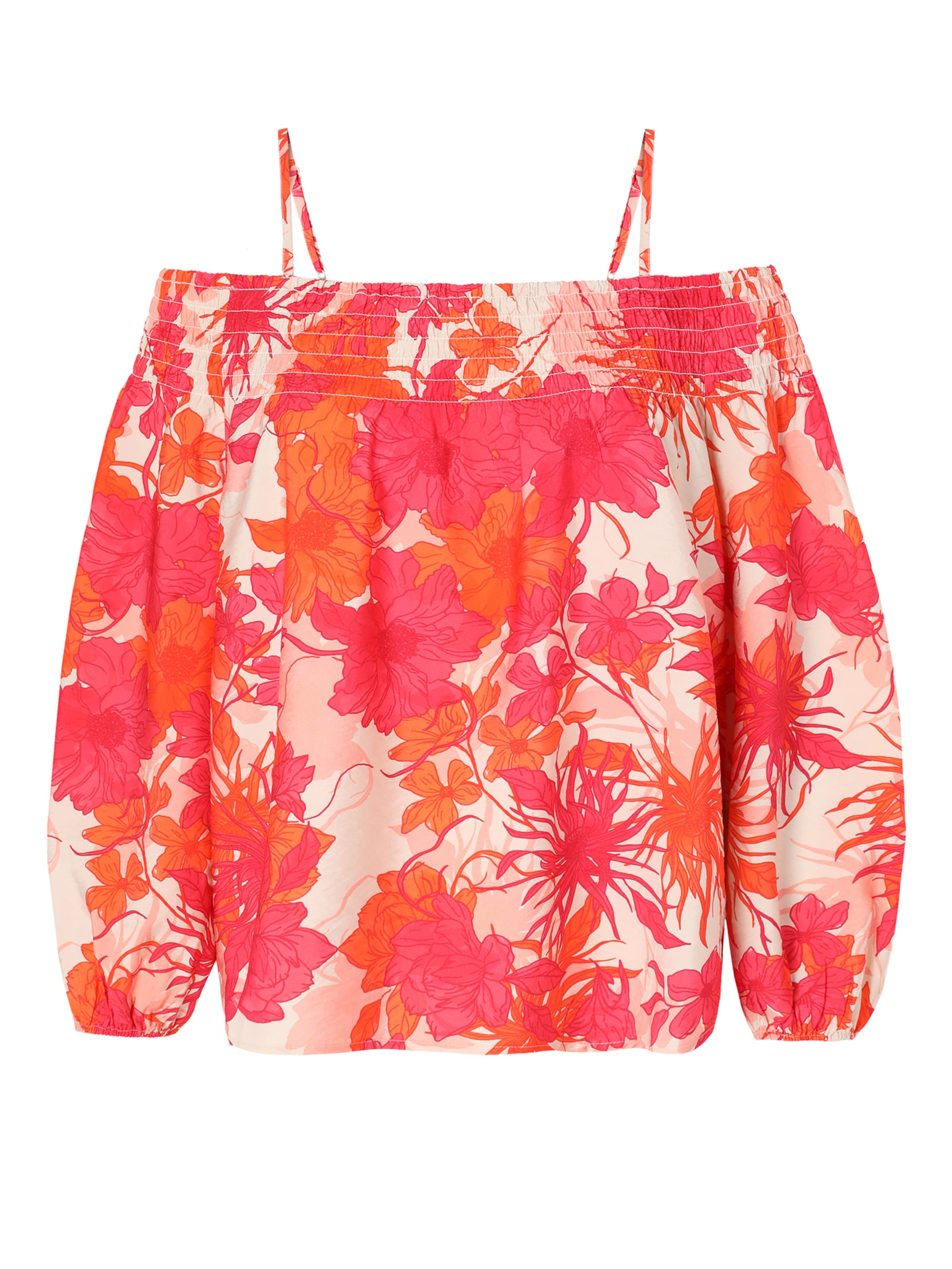 TATUUM - Blusa en naranja: frente