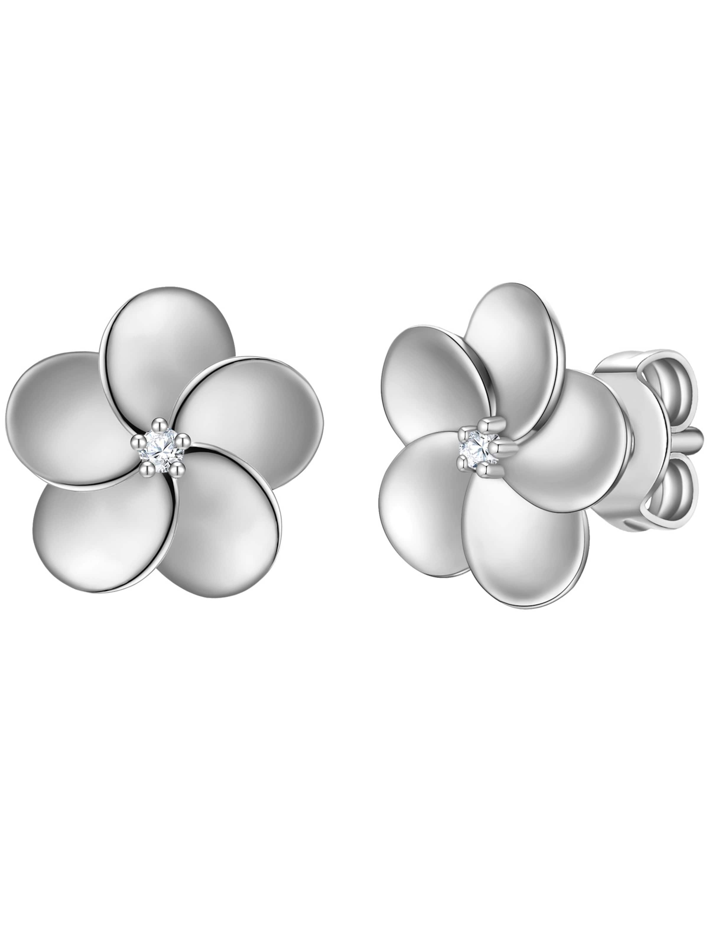 Rafaela Donata Earrings in Silver: front