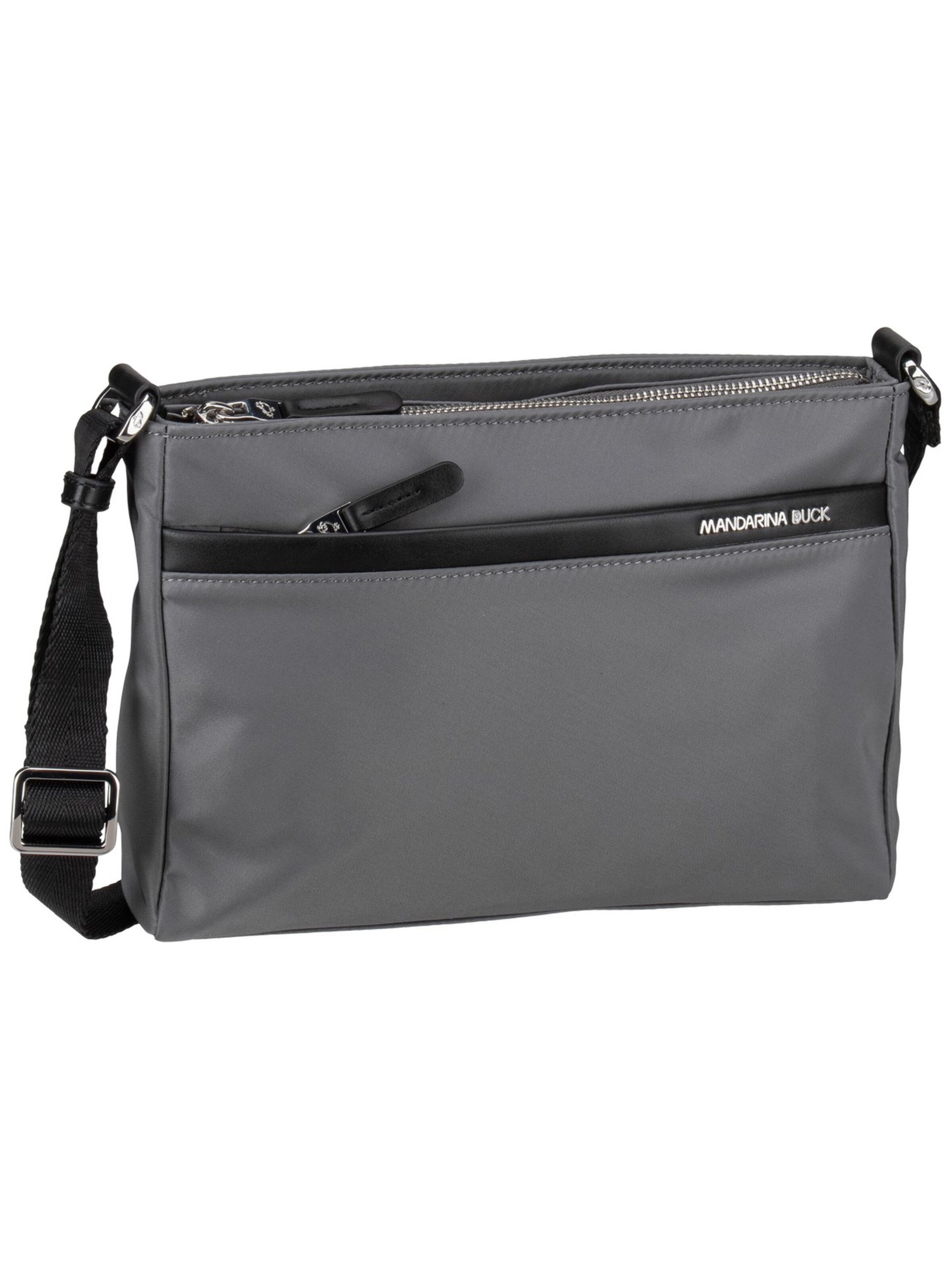 MANDARINA DUCK Crossbody Bag 'Hunter' in Grey: front