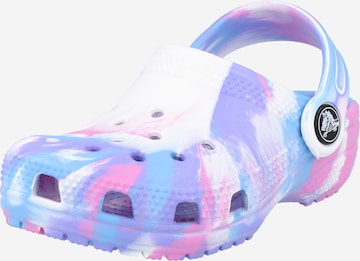 Crocs حذاء مفتوح بـ ألوان ثانوية: الأمام