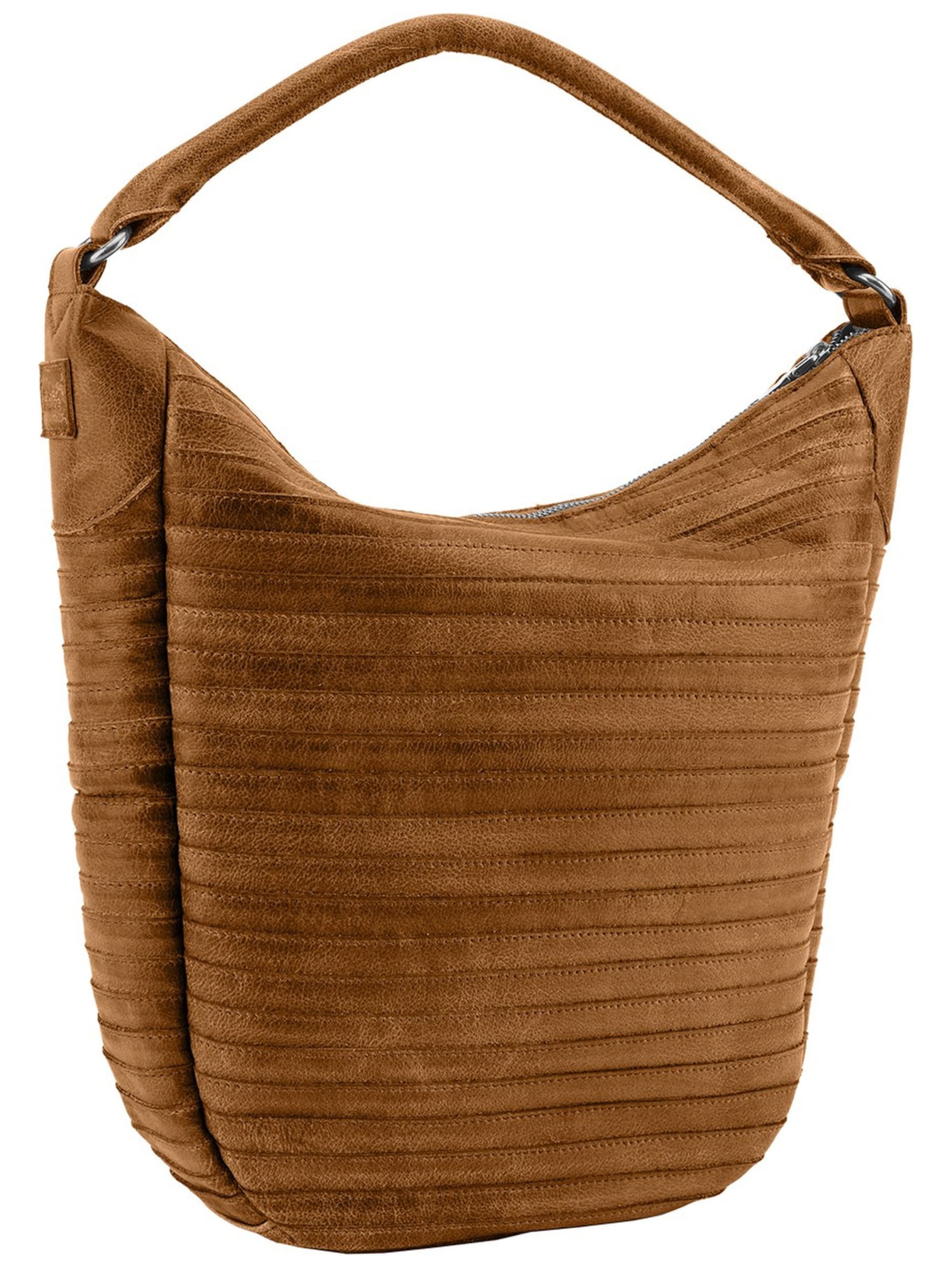 FREDsBRUDER Schoudertas in Bruin: voorkant