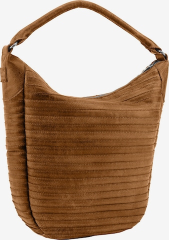 FREDsBRUDER Schoudertas in Bruin: voorkant
