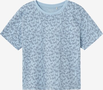 T-Shirt 'VALTHER' NAME IT en bleu : devant