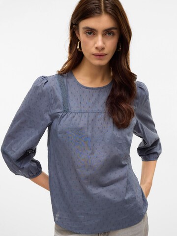VERO MODA Blouse 'VMTrine' in Blue