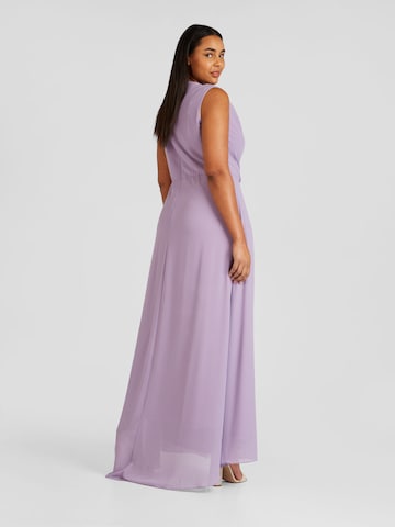 TFNC Plus Evening Dress 'YIDA' in Purple