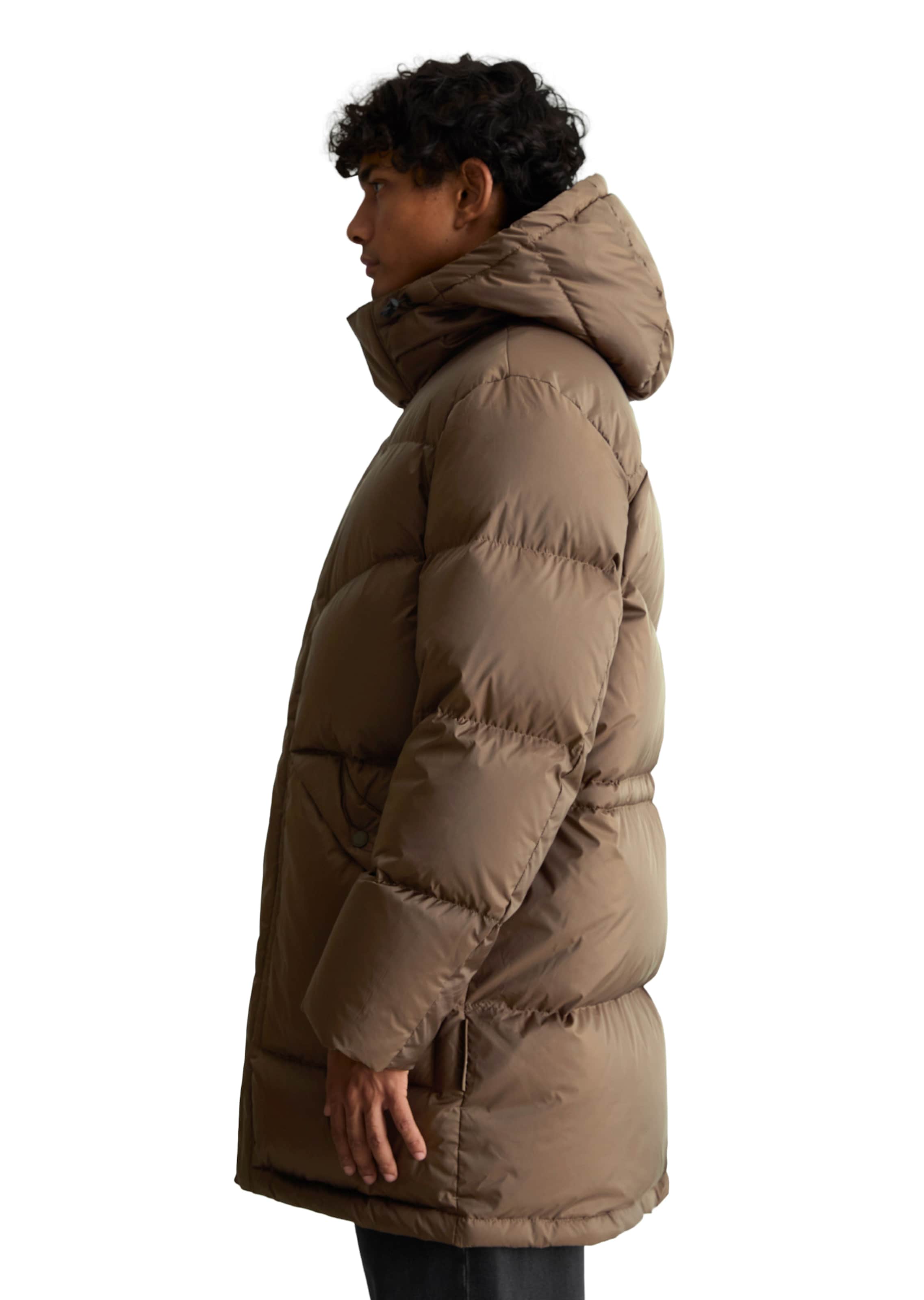 Marc O'Polo DENIM Wintermantel in Braun: Seite