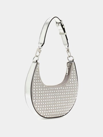 GUESS Schoudertas 'Lua' in Zilver