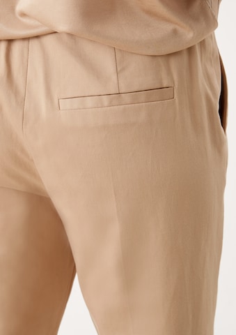 regular Pantaloni chino di s.Oliver BLACK LABEL in beige