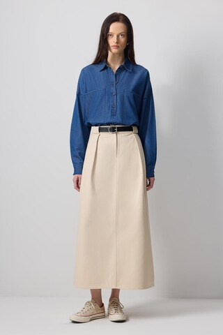 Jupe Touche Prive en beige