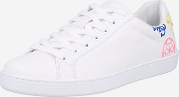 GUESS حذاء رياضي بلا رقبة 'Jesshe' بلون أبيض: الأمام