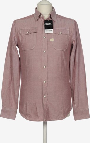 G-Star RAW Button Up Shirt in XS in Pink: front