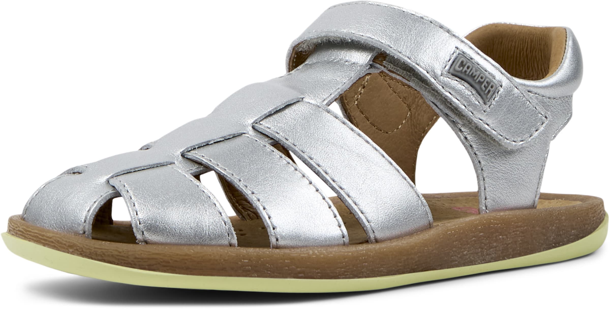 CAMPER Open shoes 'Bicho' in Silver: front