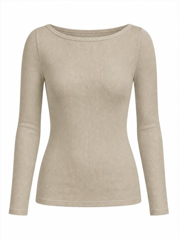 AOTTORI Shirt in Beige: front