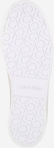 Calvin Klein Trampki niskie w kolorze biały