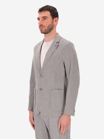 Distretto12 Regular fit Colbert 'Tajo' in Grijs