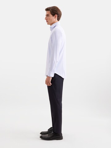 SEIDENSTICKER Slim Fit Hemd in Blau