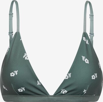 Boochen Triangle Bikini Top 'Amami' in Green