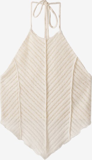 Bershka Knitted top in Wool white, Item view