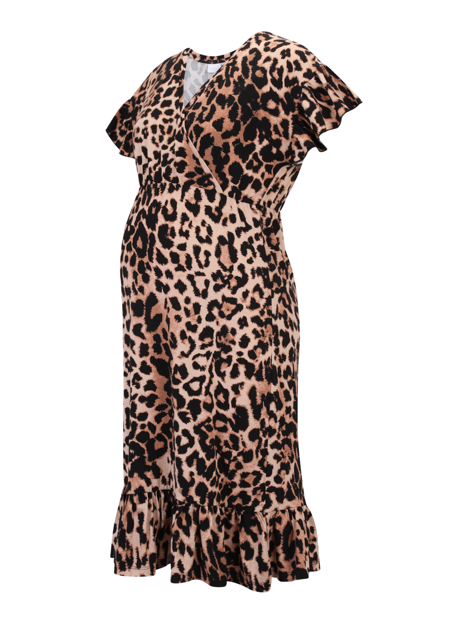AsQBr Donna MAMALICIOUS Abito HANNI in Marrone Chiaro, Marrone AsQBr Donna MAMALICIOUS Abito HANNI in Marrone Chiaro, Marrone