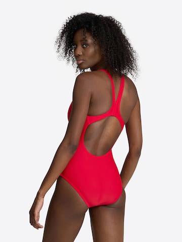 ARENA Bustier Badeanzug 'DYNAMO' in Rot