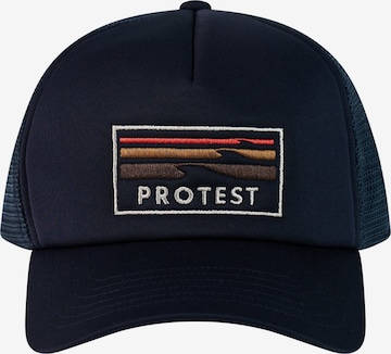 PROTEST Cap 'PRTTeasal' in Blau: Vorderseite