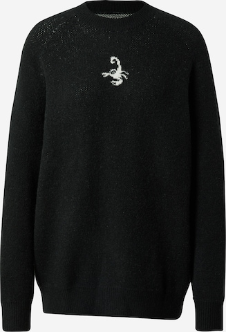 VIERVIER Sweater 'Dilara' in Black: front