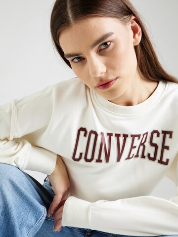 CONVERSE - Sweatshirt em bege