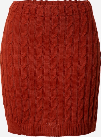 WAL G. Skirt 'KAYA' in Brown: front