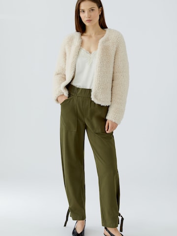 OUI Loosefit Hose in Grün: Vorderseite