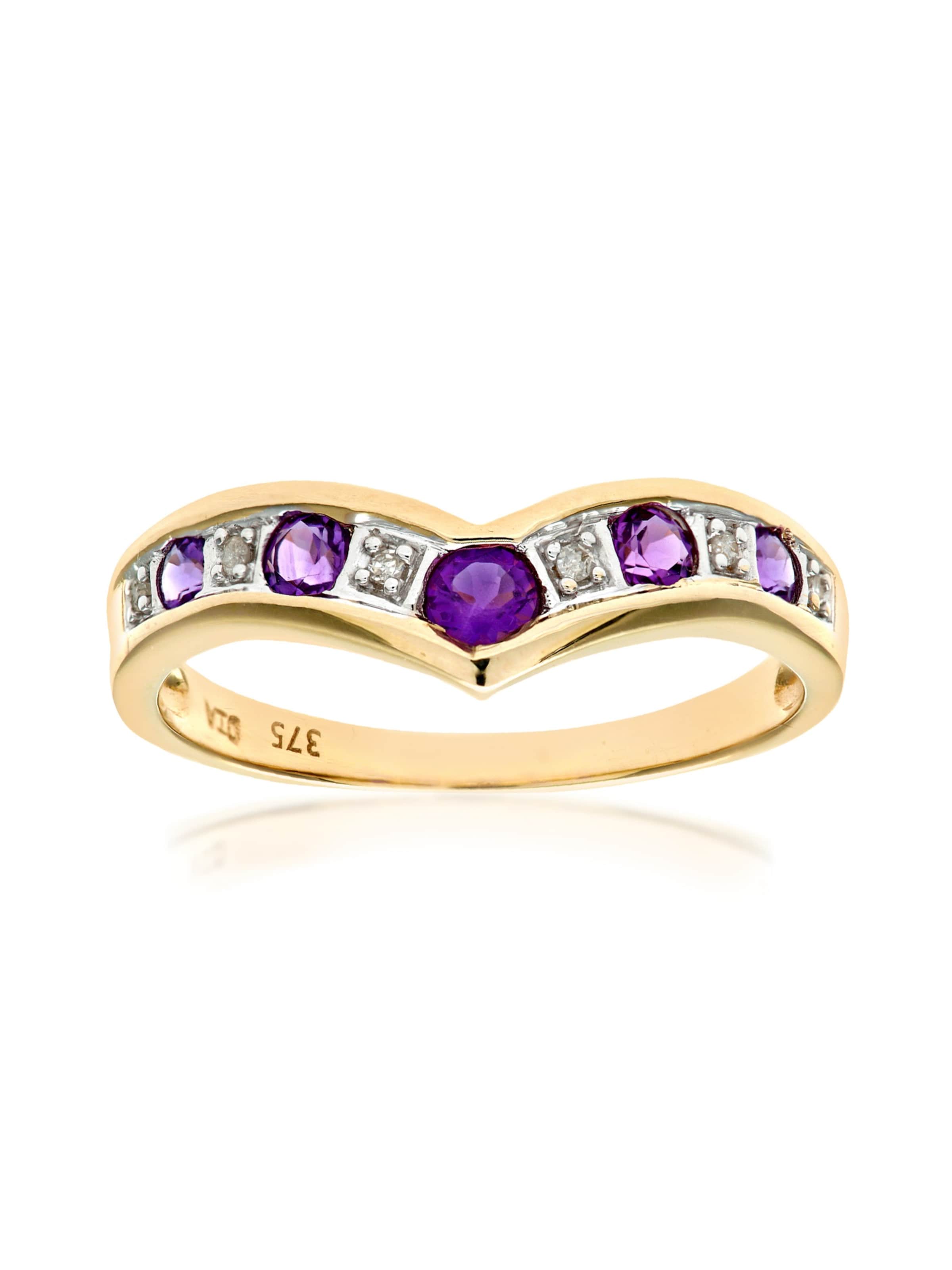DIAMANT LETERNEL Ring in Gold: front