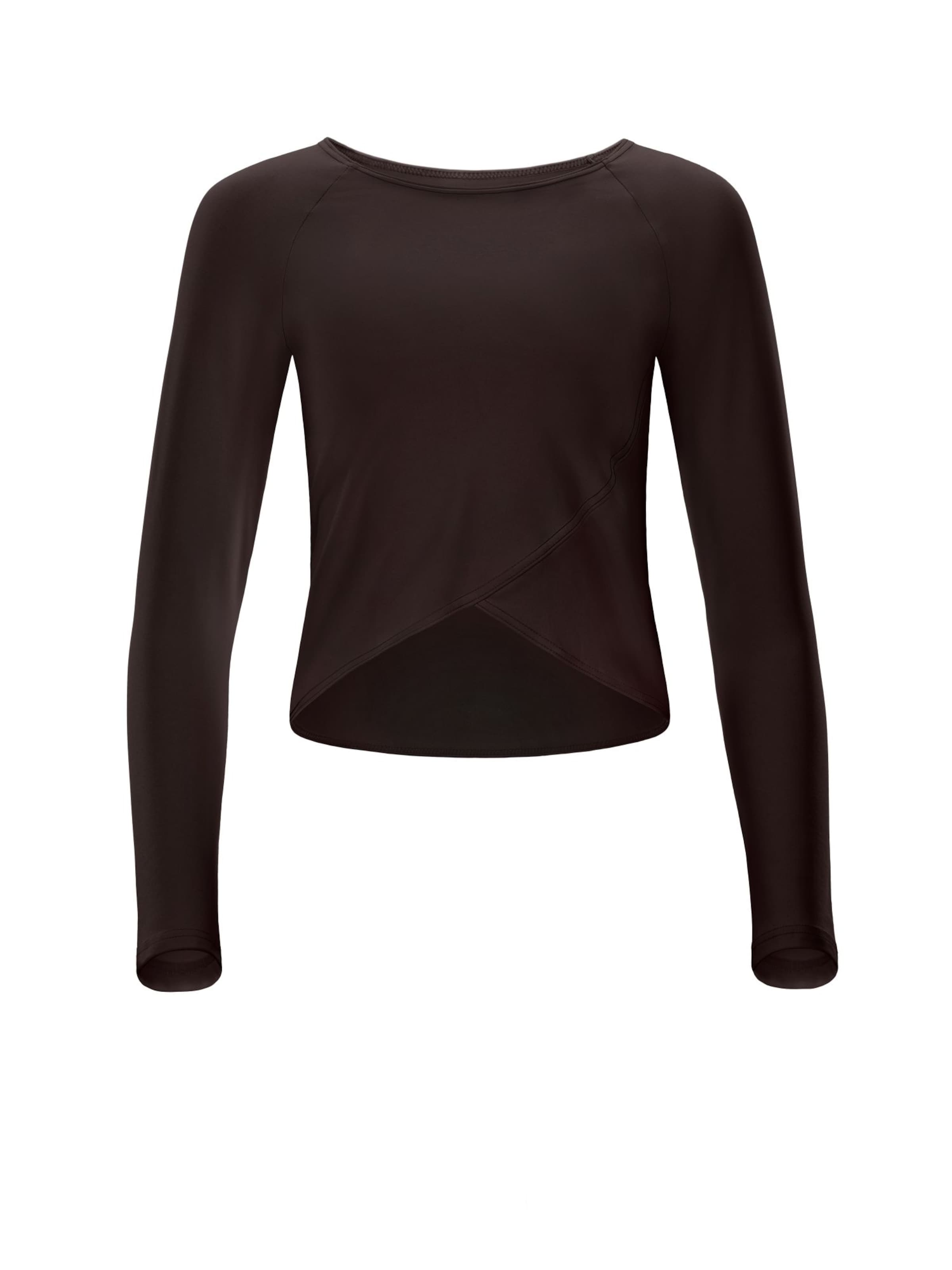 Winshape Shirt 'AET131LS' in Bruin: voorkant