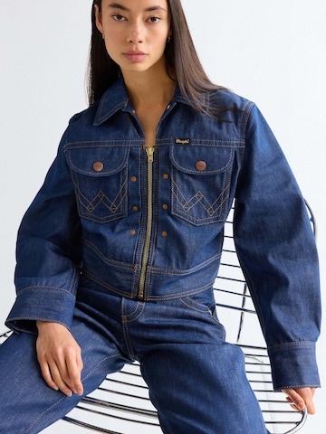 WRANGLER Between-Season Jacket 'Super Wrangler' in Blue