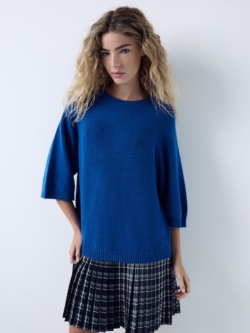 Robes en maille Next en bleu : devant