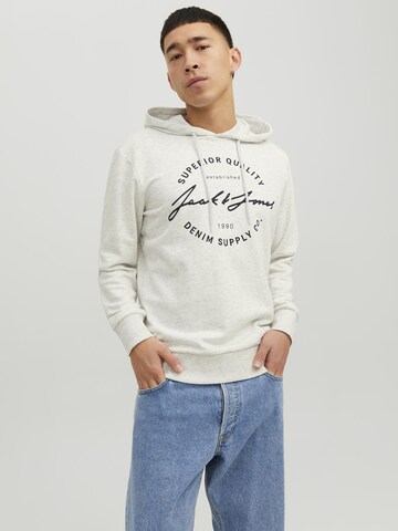 JACK & JONES Sweatshirt i sort: forside