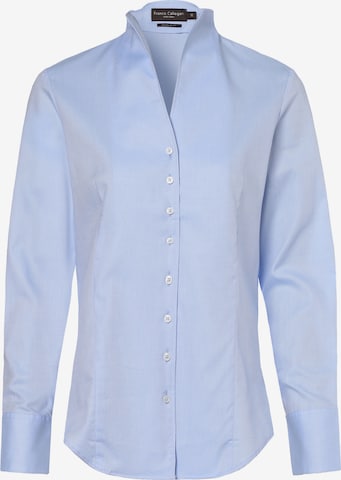 Franco Callegari Blouse in Blauw: voorkant