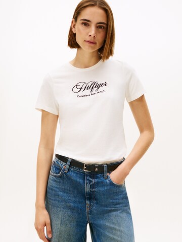 TOMMY HILFIGER Μπλουζάκι σε λευκό: μπροστά