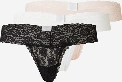 GUESS String en beige / noir / blanc cassé, Vue avec produit