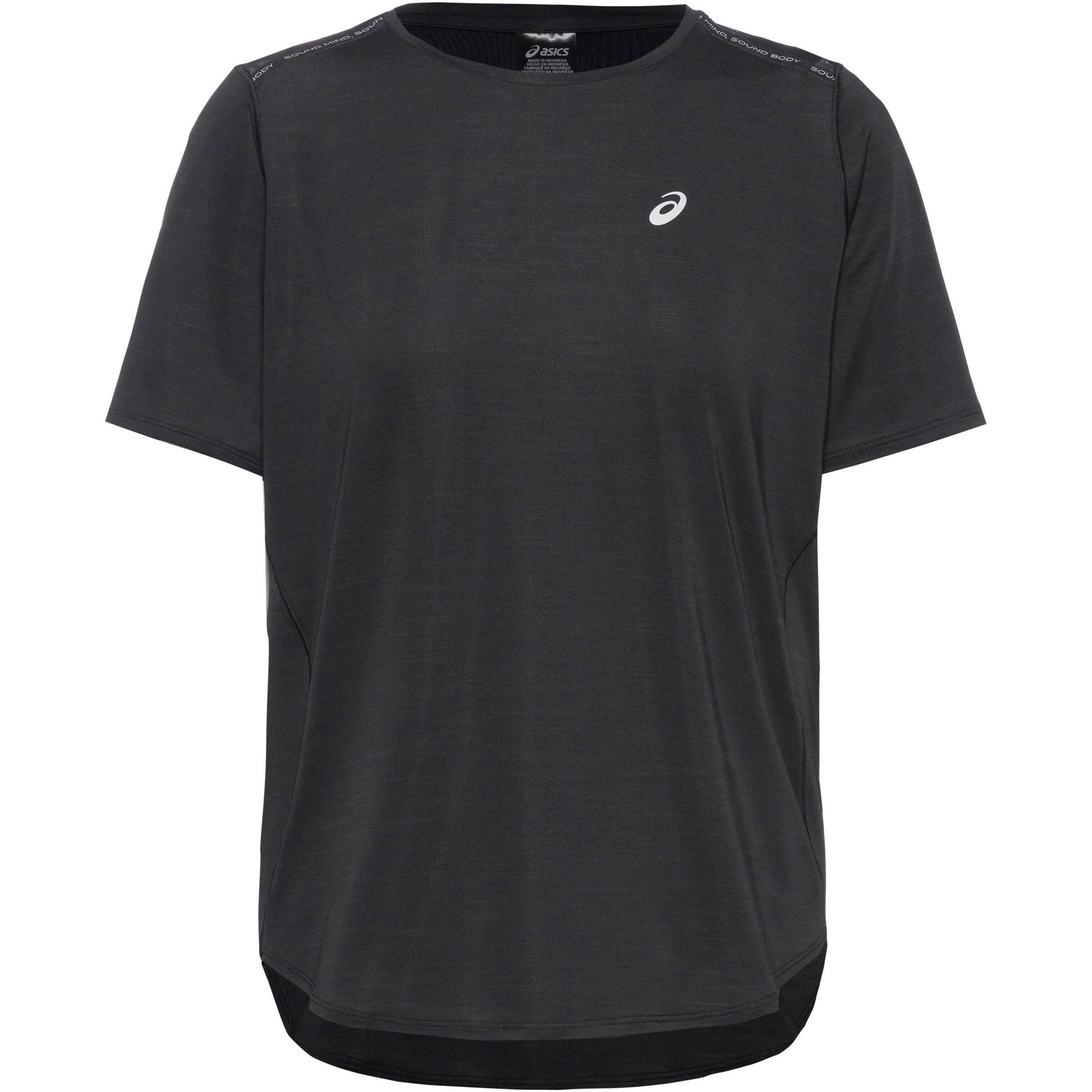 Maglia funzionale 'ROAD' di ASICS in nero: frontale