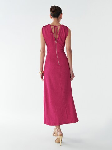 BWLDR - Vestido 'Camile' en rojo: atrás