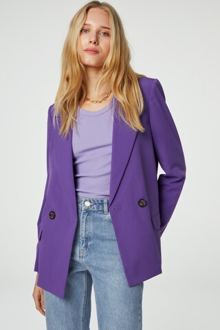 Fabienne Chapot Blazers in Lila: voorkant