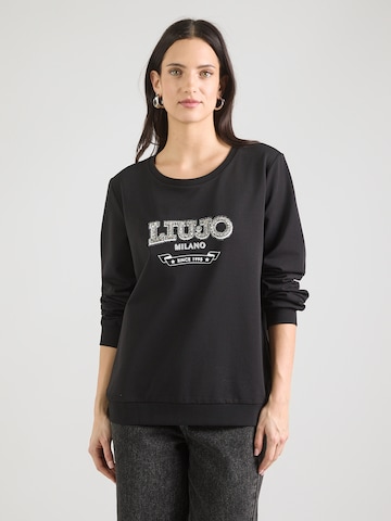Liu Jo Sweatshirt in Zwart: voorkant