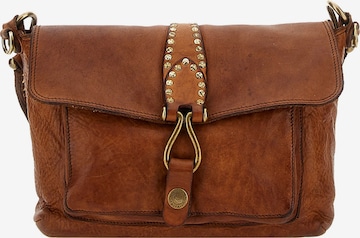 Campomaggi Shoulder Bag in Brown: front