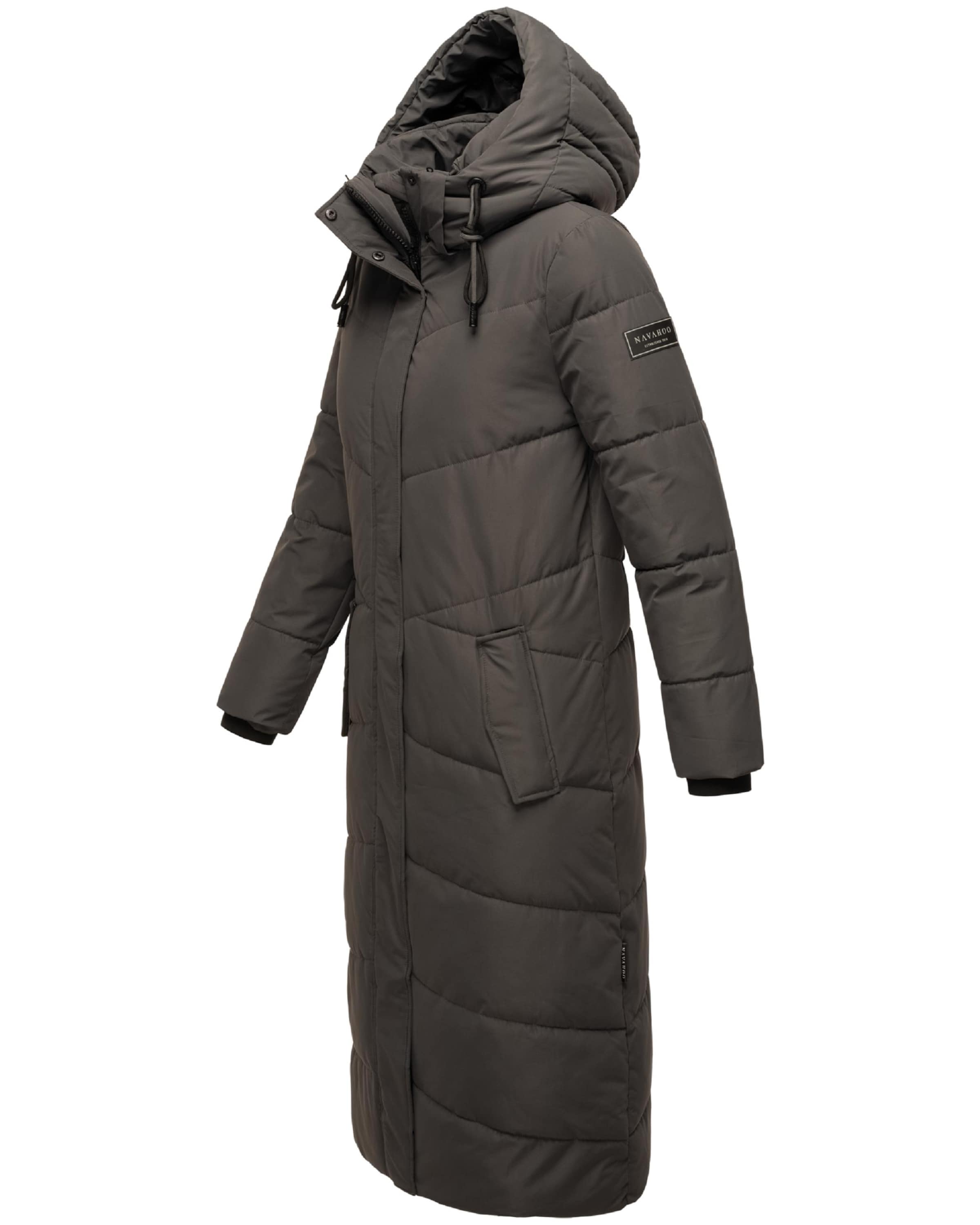 NAVAHOO Winter coat 'Hingucker XIV' in Grey