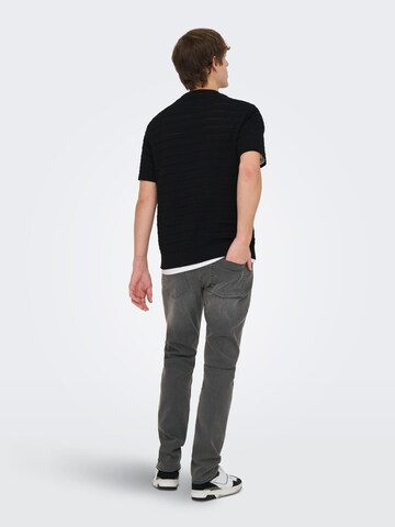 Only & Sons Slim fit Jeans 'ONSLoom' in Grey