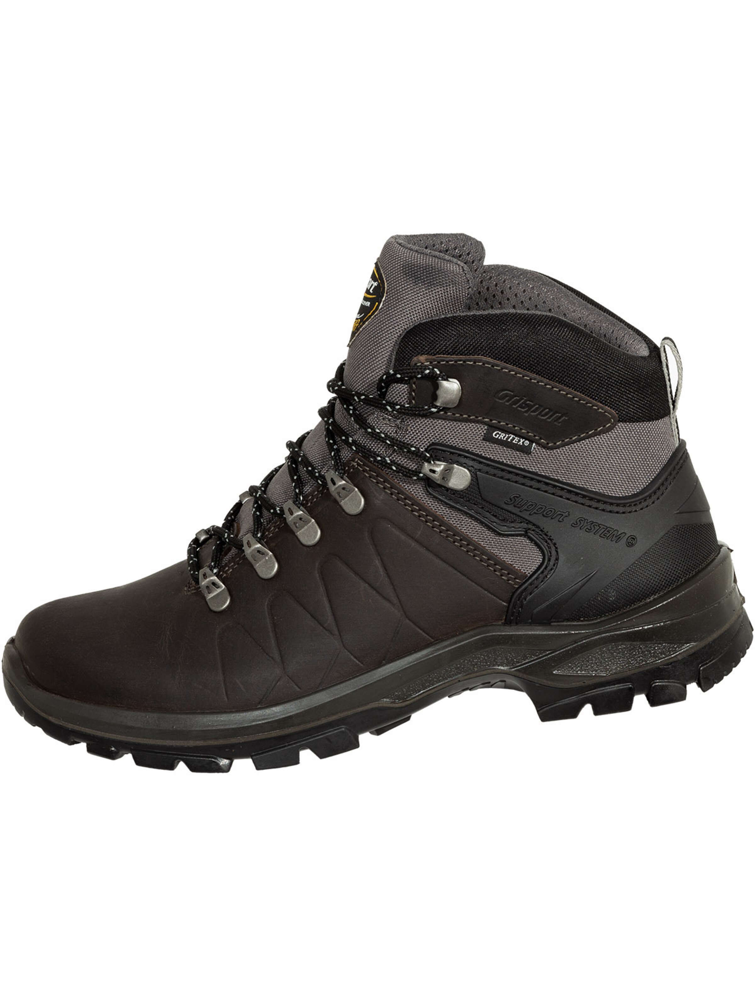 Grisport Halbschuh 'Wanderschuhe Schnürstiefel Gritex'‌‌‌ in Grau