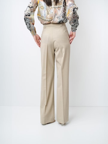 Wide leg Pantaloni per costume tradizionale 'Martha 7344' di W. Wegener in beige
