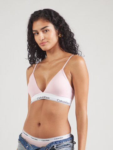 Calvin Klein Underwear Τρίγωνο Σουτιέν σε ροζ: μπροστά