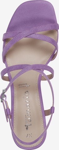Sandales à lanières TAMARIS en violet